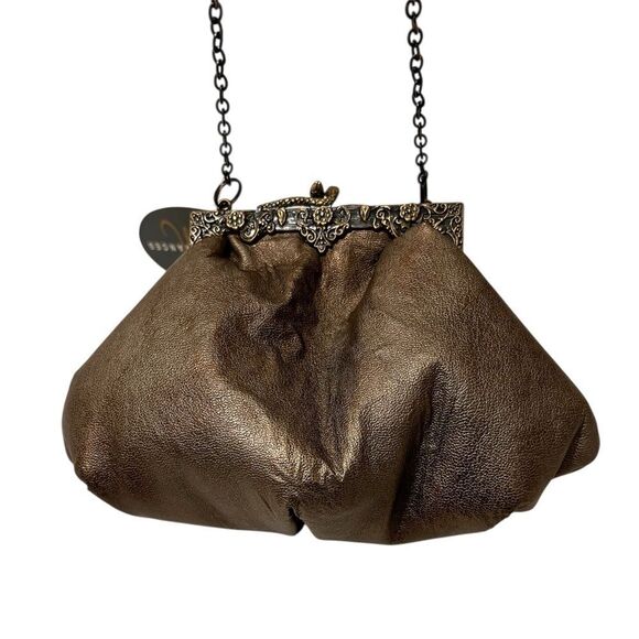 Mary Frances Satin Evening Bag Sequin Embellishment - Picture 3 of 11